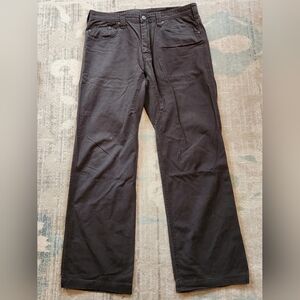 Prana Pants. Size 34. Charcoal Gray. Great conditioned